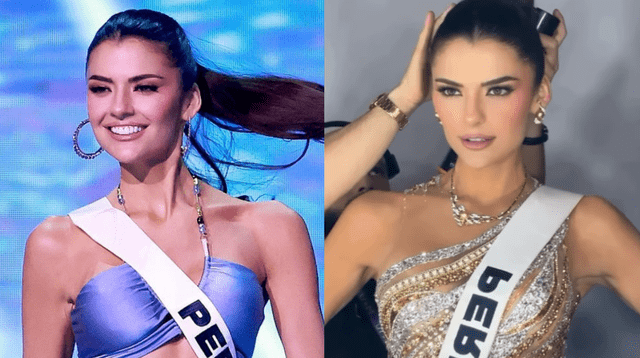 El desfile de Tatiana Calmell en traje de baño en el Miss Universo 2024.