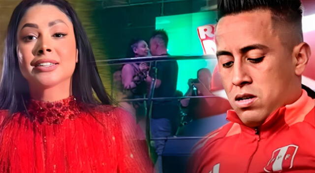 Pamela Franco intenta BESAR EN LA BOCA a Christian Cueva en su primer concierto con 'El Cervecero' y ocurre lo impensado.