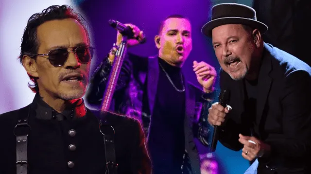 Concierto de Marc Anthony, Víctor Manuelle, y Rubén Blades en Perú 2025.