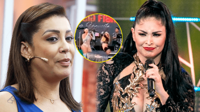 Karla Tarazona habla sobre el evento en el que coincidió con Pamela Franco.