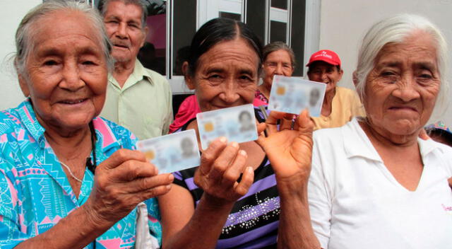 Adultos mayores pueden acceder a los beneficios del Estado teniendo un DNI actualizado.