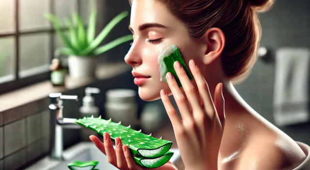 Beneficios de utilizar aloe vera en el rostro.