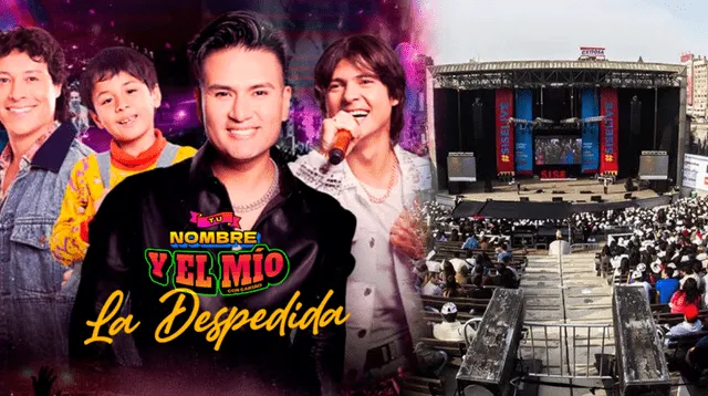 Final de telenovela 'Tu nombre y el mío' será en concierto, según Deyvis Orosco.