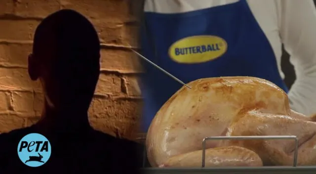 PETA denuncia graves actos de crueldad animal en planta de Butterball, que está en Estados Unidos.