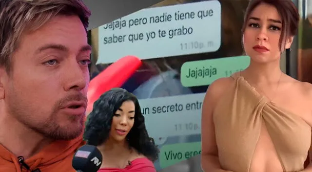 Modelo de Onlyfans expone CHATS CANDENTES con Julián Zucchi cuando estaba con Priscila Mateo.