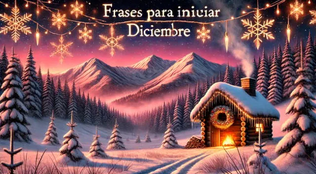 Diciembre es el mes de la reflexión y una oportunidad para mirar la vida con optimismo.