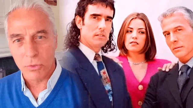 Actor argentino Juan Gómez de 'Pedro el escamoso' se despide de Sandra Reyes.