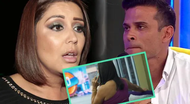 Karla Tarazona ENCARA a Christian Domínguez por engañarla para aparecer su videoclip.