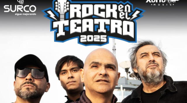 Conoce a todos los artistas que estarán en el concierto Rock en el teatro 2025.