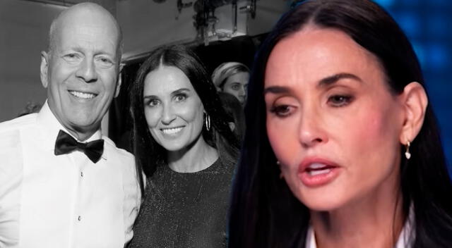 Demi Moore reveló detalles de la salud de Bruce Willis.