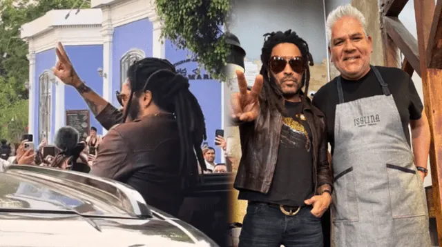 Lenny Kravitz visitó restaurante de Barranco antes de concierto en Lima.