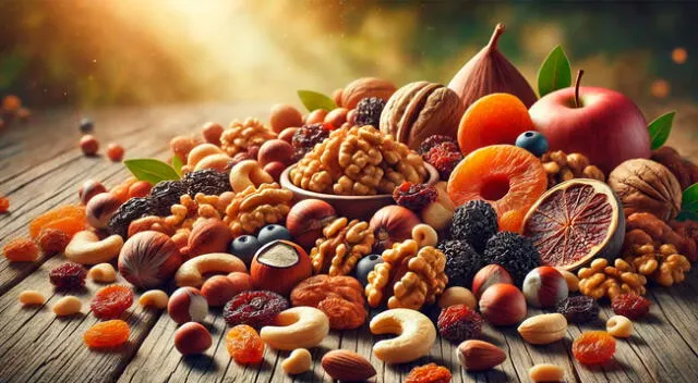 Los frutos secos ayudan a producir colágeno y controlar la glucosa. Los frutos secos ayudan a producir colágeno y controlar la glucosa.