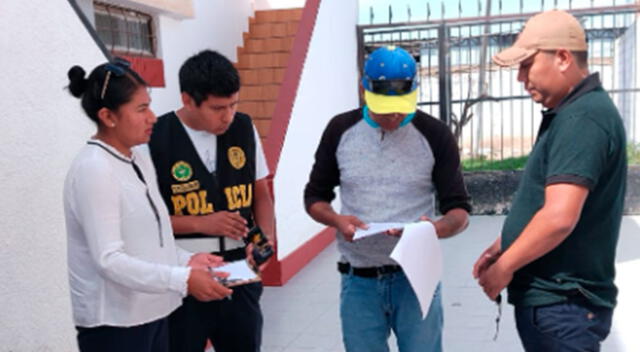 Persona fue detenida y conducida hacia Depincri de Tacna.