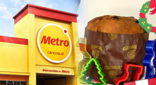 Conoce todas las promociones en panetones que Metro tiene para ti en esta Navidad.