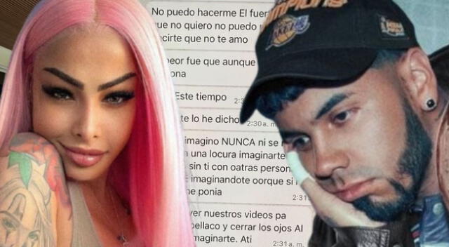 Yailin deja en evidencia a Anuel con chats íntimos.