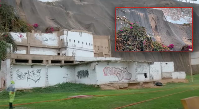 'Castillo de los duendes' es visitado por exploradores urbanos.