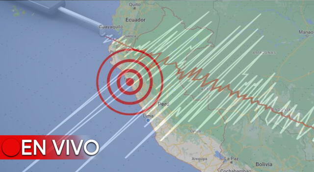 Conoce EN VIVO los temblores que ocurren en el Perú, según IGP.