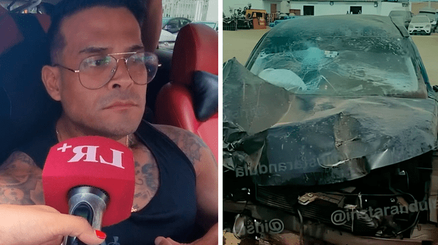 Christian Domínguez se mostró indignado por las noticias falsas en relación al accidente de la Gran Orquesta.