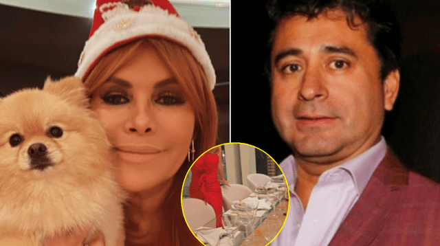 Magaly Medina pasó la Navidad sin la compañía de Alfredo Zambrano.