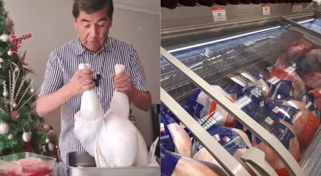 Reconocido abogado publicó en su TikTok un vídeo donde revela el peso real del pavo tras descongelarlo.