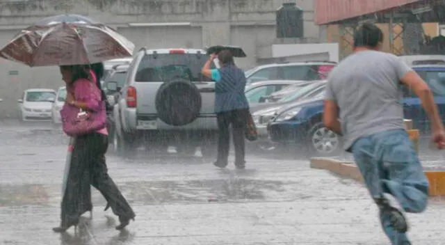 Conoce las regiones que se verían afectadas con las lluvias pronosticadas por Senamhi.