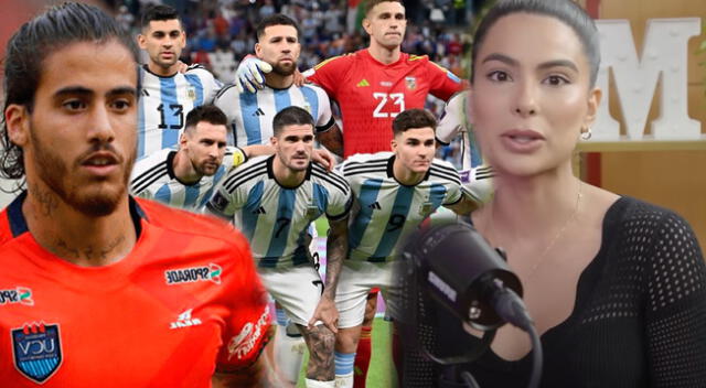 Ivana Yturbe contó que un futbolista argentino casado le escribió durante el inicio de su relación con Da Silva.