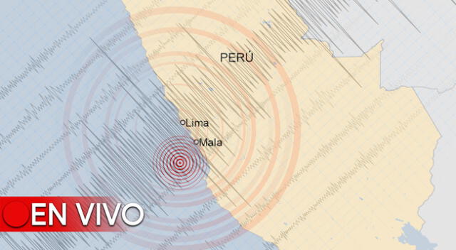 Conoce EN VIVO los temblores que ocurren en el Perú.