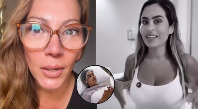 Pati Lorena echa a Ethel Pozo y revela que sus senos no son naturales. Pati Lorena echa a Ethel Pozo y revela que sus senos no son naturales.