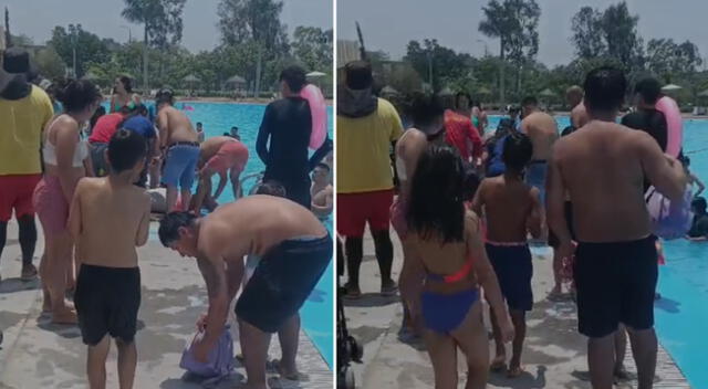 Mujer muere ahogada en una piscina de San Juan de Lurigancho.