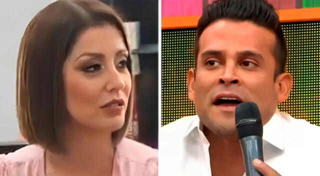 Karla Tarazona manda fuerte dardo a Christian Domínguez tras discusión EN VIVO