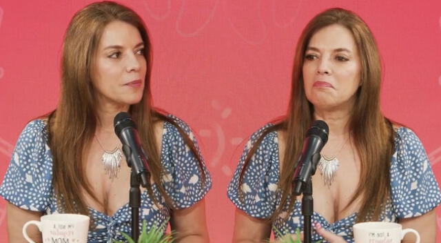 Patricia Alquinta contó que quedó embarazada cuando trabajaba en la televisión.