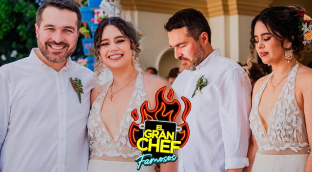 Giacomo Bocchio y Brenda Dávila tuvieron una íntima boda.