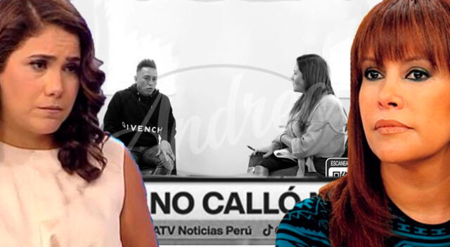 Cuestionan a Andrea Llosa por entrevista 'suave' con Christian Cueva Cuestionan a Andrea Llosa por entrevista 'suave' con Christian Cueva