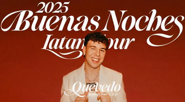 Conoce todo sobre el concierto de Quevedo en Perú este 2025 Conoce todo sobre el concierto de Quevedo en Perú este 2025