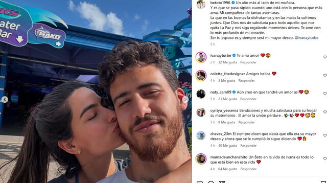 Beto Da Silva decida romántico mensaje a Ivana Yturbe