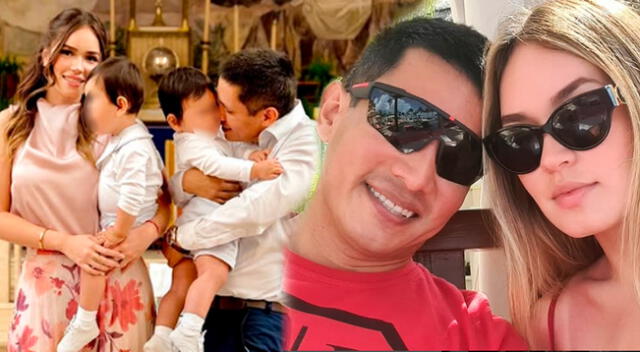 Renzo Costa y Thalía Alva se emocionan por el cumpleaños de sus hijos. Renzo Costa y Thalía Alva se emocionan por el cumpleaños de sus hijos.