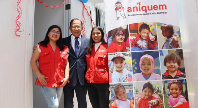 Aniquem atenderá a niños sobrevivientes de quemaduras en Cusco.