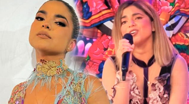 Susana Alvarado generó reacciones tras cantar a capela. Susana Alvarado generó reacciones tras cantar a capela.
