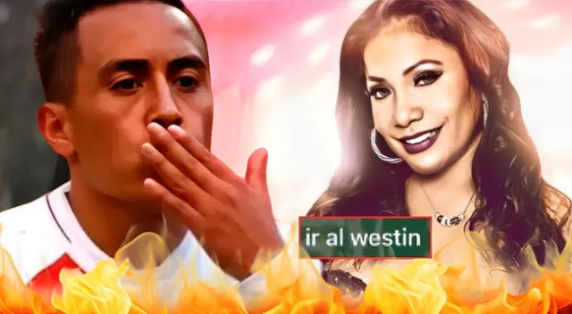 Marisol y Christian Cueva hablaron de encontrarse en el Westin. Marisol y Christian Cueva hablaron de encontrarse en el Westin.