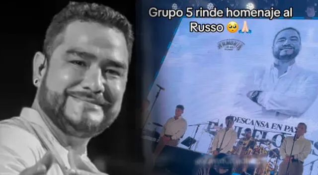 Grupo 5 se despide de Paul Flores en concierto. Grupo 5 se despide de Paul Flores en concierto.