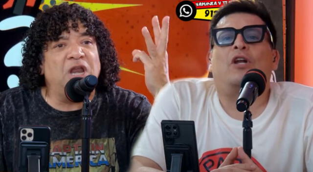 Carlos Vílchez reveló que quiere renunciar a su podcast por culpa de Carloncho. Carlos Vílchez reveló que quiere renunciar a su podcast por culpa de Carloncho.
