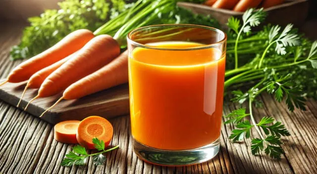 El jugo de zanahoria es todo lo que necesitas para sentirte genial El jugo de zanahoria es todo lo que necesitas para sentirte genial