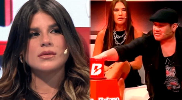 Macarena Vélez y su polémica reacción cuando tocan el botón rojo en El Valor de la Verdad Macarena Vélez y su polémica reacción cuando tocan el botón rojo en El Valor de la Verdad