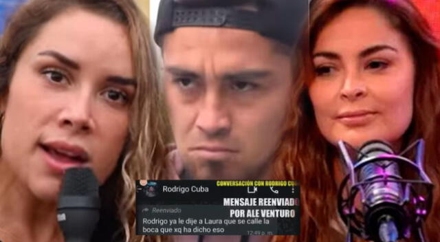 Ale Venturo habló con Laura Spoya sobre sus comentarios en 'La noche habla'. Ale Venturo habló con Laura Spoya sobre sus comentarios en 'La noche habla'.