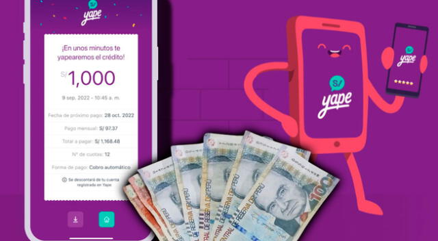 Esto debes hacer si no te aprobaron un crédito en Yape.