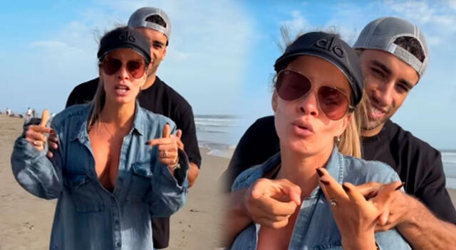 Alejandra Baigorria y Said Palao sorprendieron a fans con video. Alejandra Baigorria y Said Palao sorprendieron a fans con video.