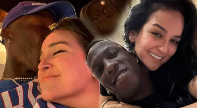 Luis Advíncula sorprende a Daniela Darcourt. Luis Advíncula sorprende a Daniela Darcourt.