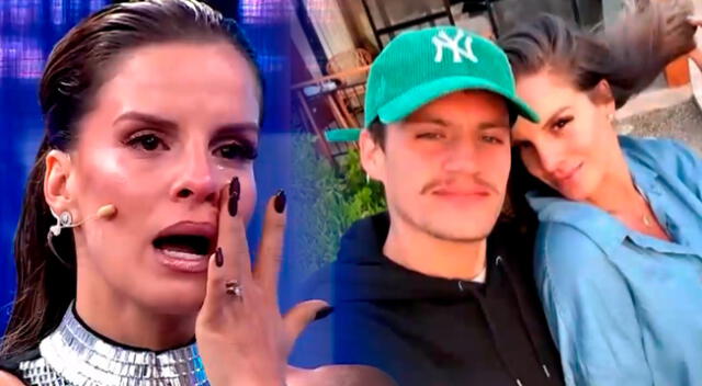 Alejandra Baigorria llora por su hermano. Alejandra Baigorria llora por su hermano.