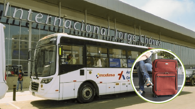 Nuevo bus al Jorge Chávez revoluciona el traslado de maletas grandes al aeropuerto. Nuevo bus al Jorge Chávez revoluciona el traslado de maletas grandes al aeropuerto.
