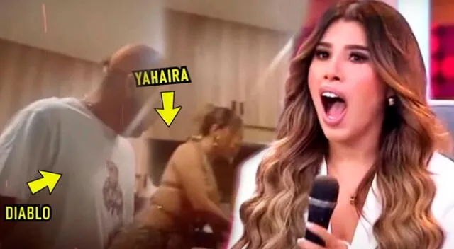 Yahaira Plasencia es captada pasándola de lo lindo con 'El Diablo'.